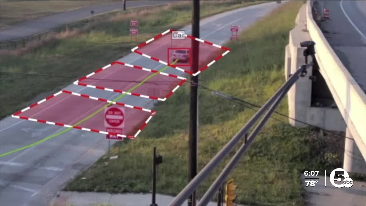 Wrong-way detection system now operating at 25 locations along a Northeast Ohio corridor