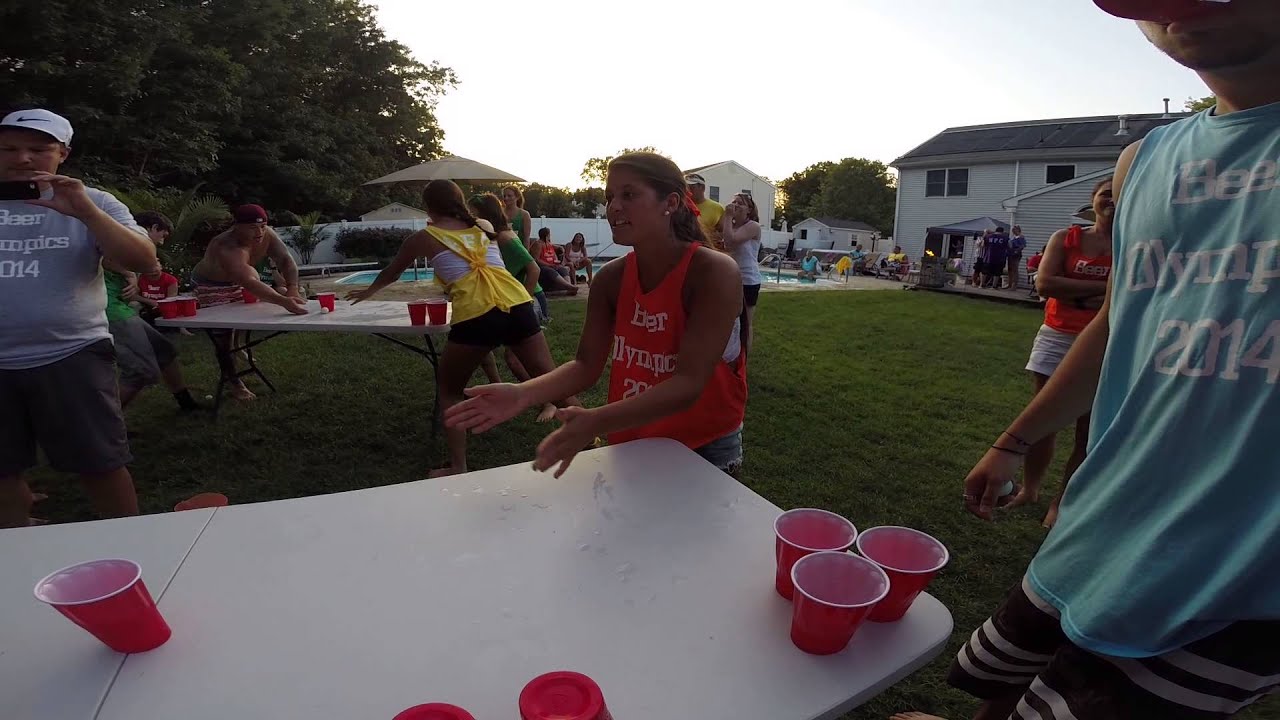 Beer Olympics 2014 - Beer Pong Chesties NJ Champion Series