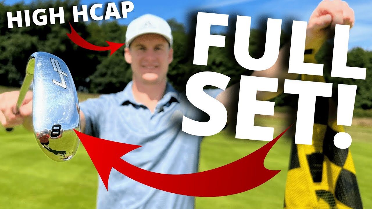 HIGH HANDICAP GOLFER Plays with A FULL SET OF HYBRID IRONS!