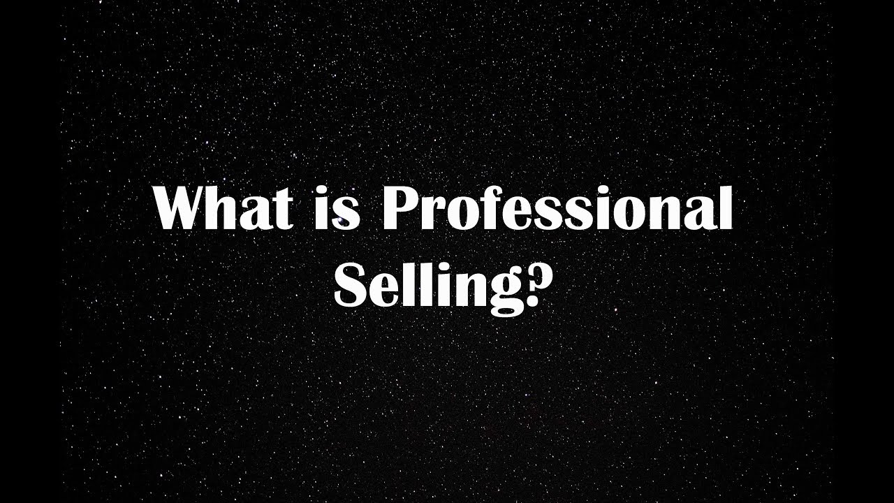 What is Professional Selling?  - | Doug Dvorak | Motivational Speaker | Keynote Speaker | Humorist |