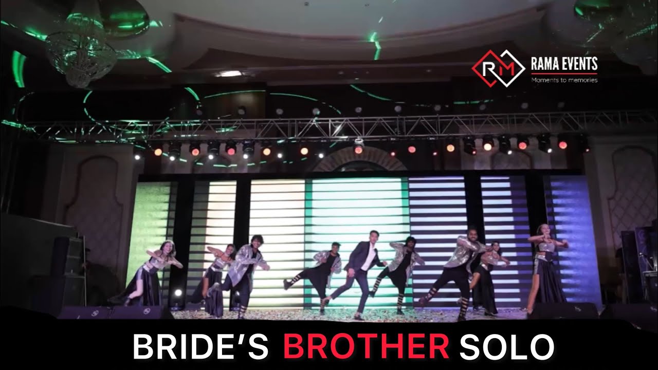 BRIDE&rsquo;S BROTHER DANCE PERFORMANCE | DHOOM AGAIN | IT&rsquo;S MAGIC | RAMA WEDDING CHOREOGRAPHY