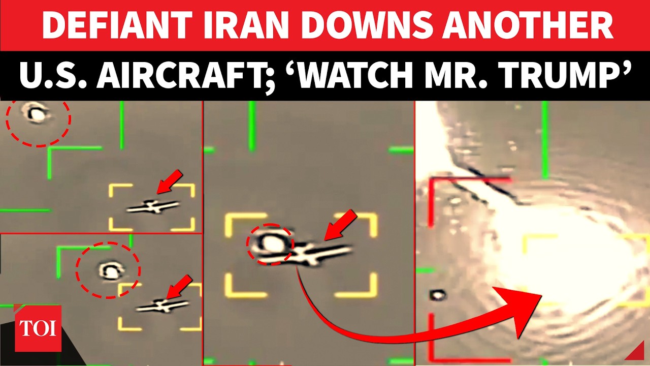 Another US Aircraft SHOT DOWN By &lsquo;Unfazed&rsquo; Iran; &lsquo;MQ-9 Reaper Downed&rsquo; | Dramatic Video Released