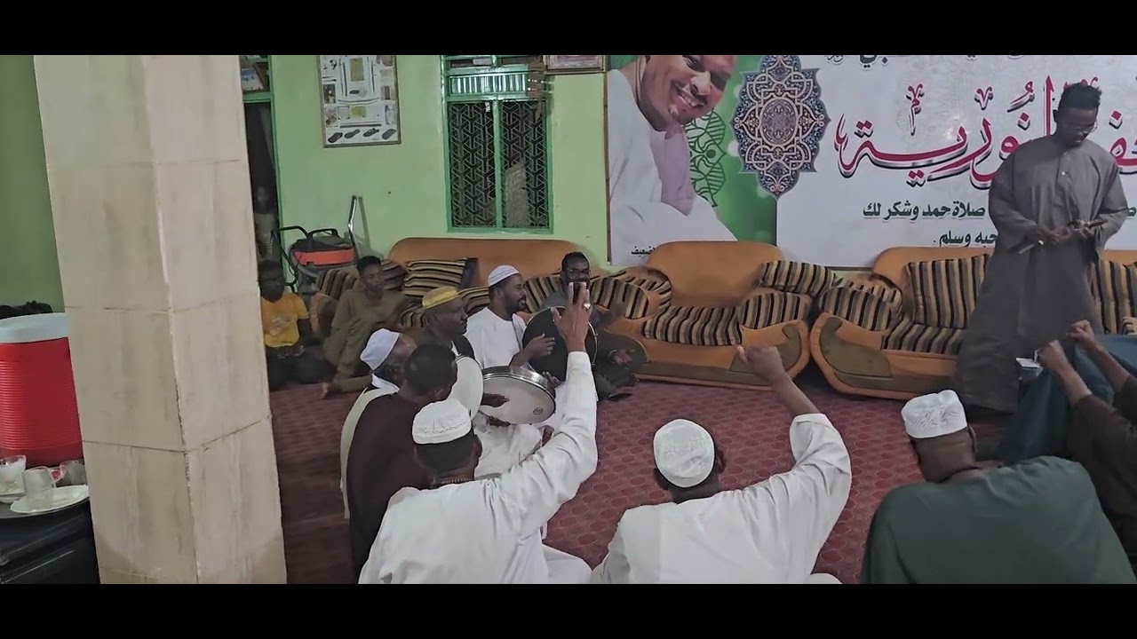 الضاويات وجوهم المادح الرايع الصديق إبراهيم والمجموعة المباركة إبداااااااع 