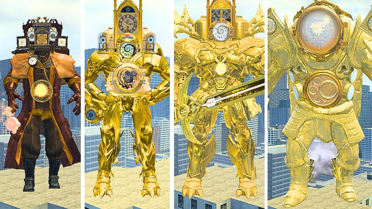 EVOLUTION OF NEW CLOCK MAN TITAN VS SKIBIDI TOILET UPGRADE BOSSES IN GARRY'S MOD!