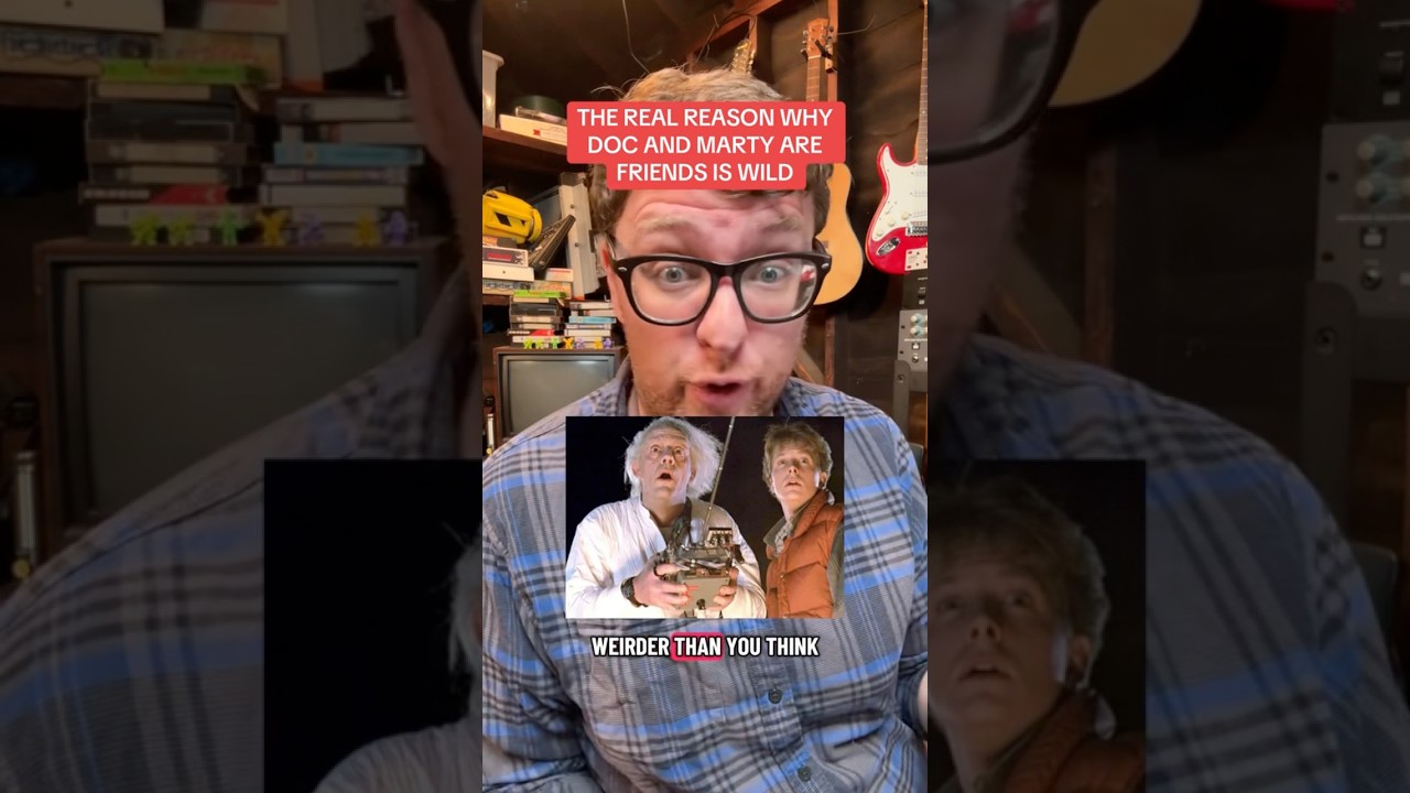 The real reason Doc Brown and Marty McFly are friends is WILD #film #movies #cinema