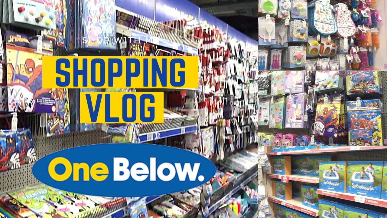 BARGAIN SHOP SUMMER COLLECTION | ONE BELOW IN CROYDON | BELOW &pound;1 BARGAINS