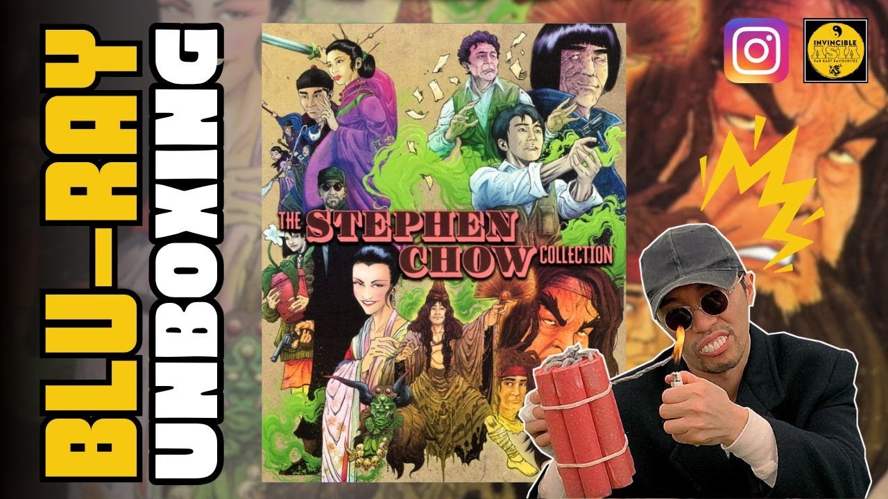 THE STEPHEN CHOW COLLECTION - Shout Factory Blu-ray Unboxing & Review