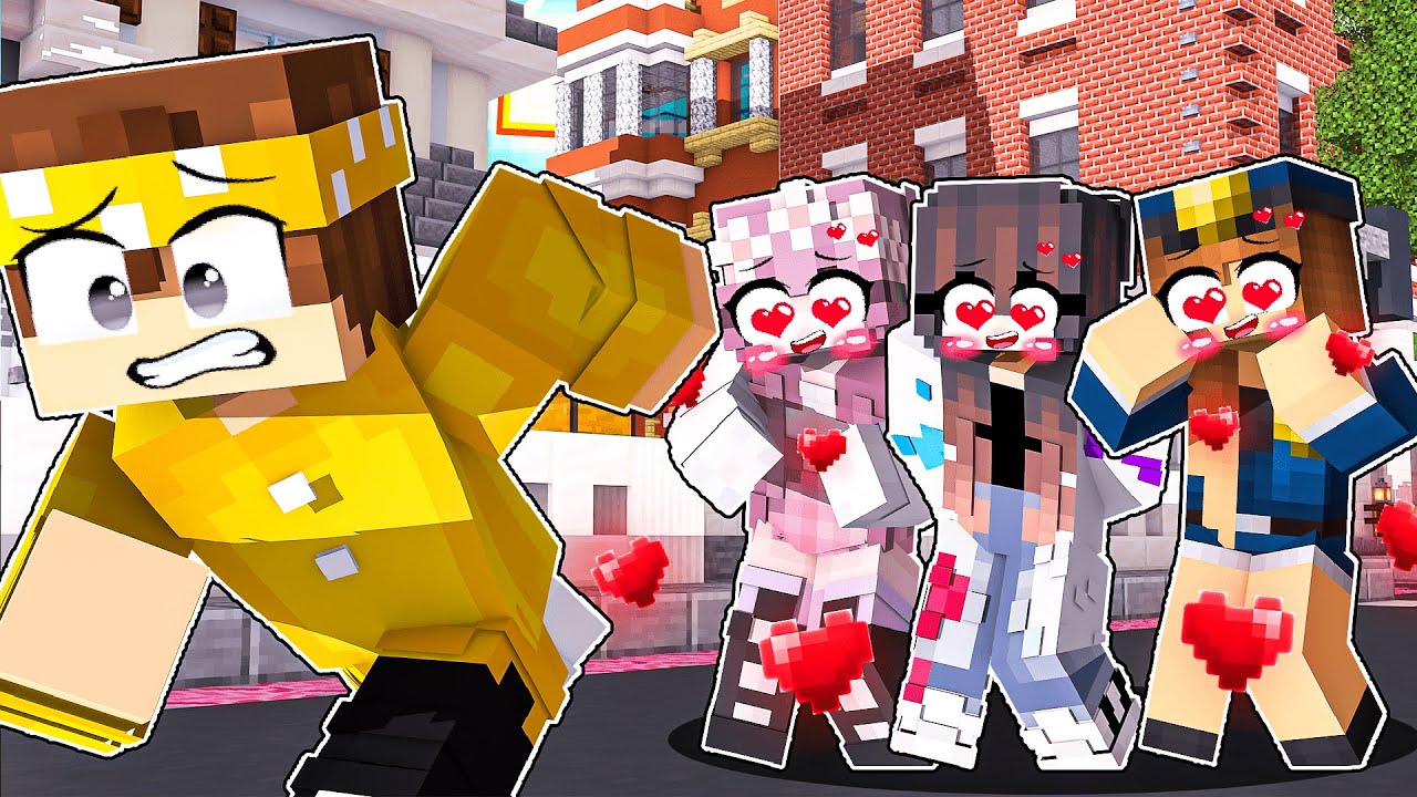 SOU o ULTIMO HOMEM NO mundo das MULHERES no MINECRAFT! ‹ Alex ›