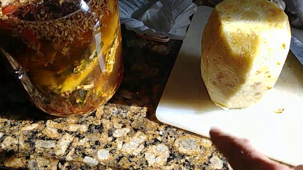 Топаче. Ананасовый квас.