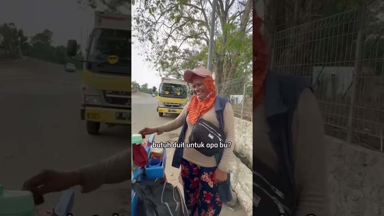 Belajar kebaikan dari pedagang kue #viral #bantu #berbagikebaikan #berkah #berbagi #baik #kue