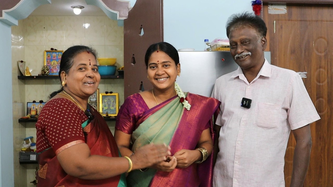 பிரியா Pregnancy Reveal | நாங்க பாட்டி தாத்தா ஆகப்போறோம்!