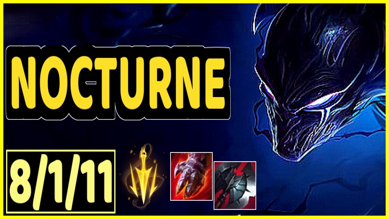 NOCTURNE VS JAX - 8/1/11 KDA JUNGLE GAMEPLAY EMERALD IV