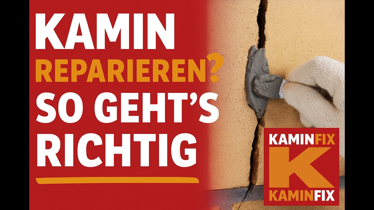 Schamottem&ouml;rtel richtig verarbeiten | Anleitung Kamin selber reparieren