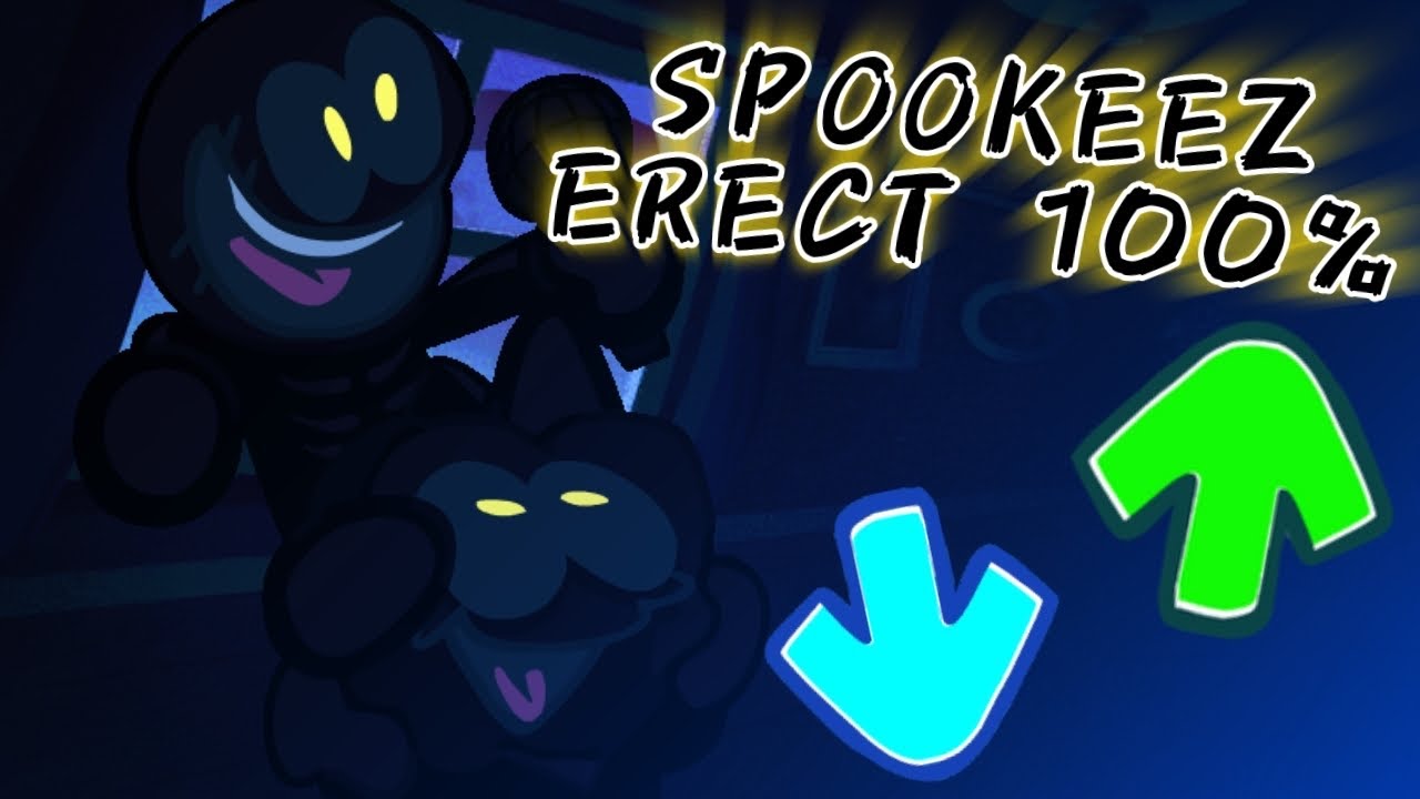 SPOOKEEZ ERECT 100% Clear!! // Friday Night Funkin'