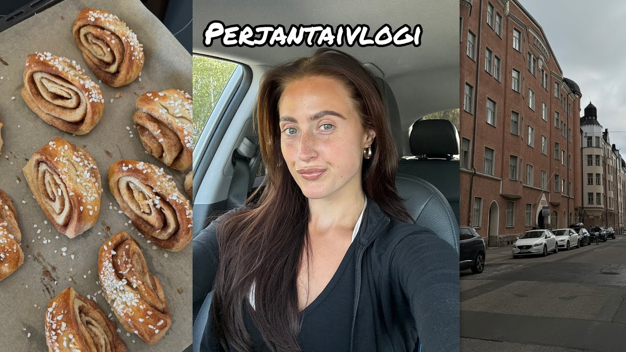 Perjantaivlogi! Mun arkimeikki ja leivotaan korvapuusteja
