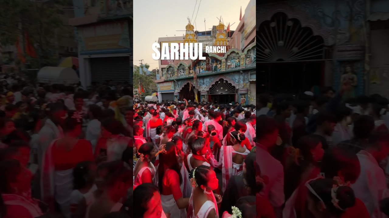 SARHUL RANCHI 2025 #sarhulranchi #ajeetvlogs #sarhul #sarhul2025 #sarhulfestival #ranchi_jharkhand