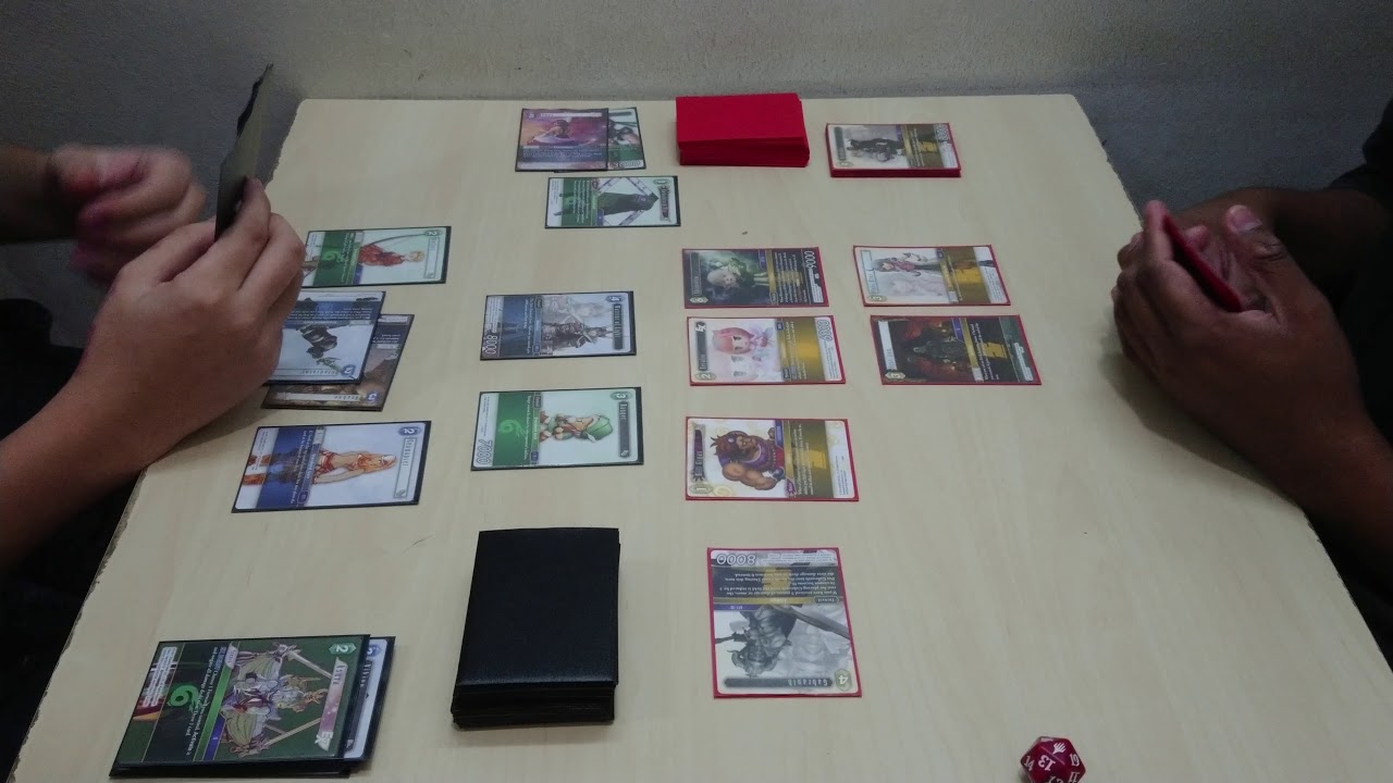 Card Nation FFTCG Finals (Wind/Water Standard vs Mono Earth ) 24 May 2018