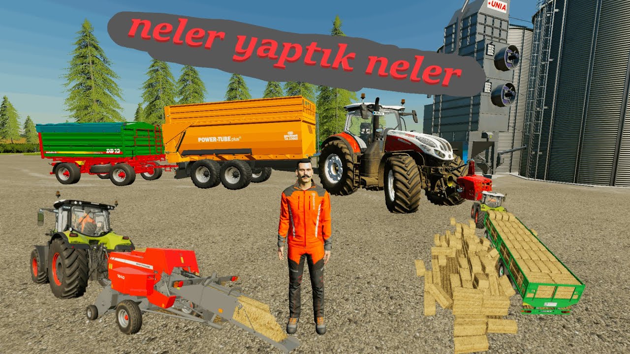 3.SEZONA BAŞLADIK-YOĞUN İŞ GÜNÜ-RİVERSİDE 22 || FARMİNG SİMULATOR 2022