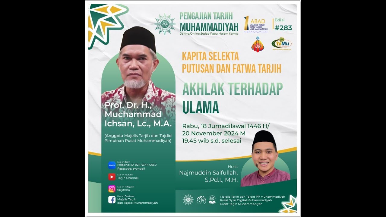 PENGAJIAN TARJIH EDISI 283