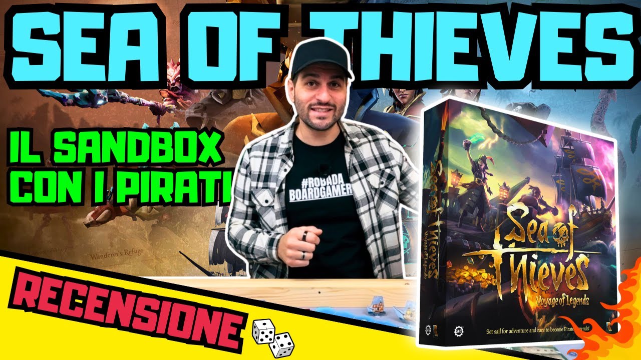 Recensione/Tutorial ITA Sea of Thieves Voyage of Legends | Gioco da Tavolo