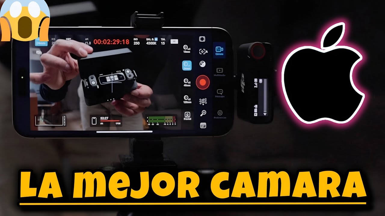 La mejor cámara de vídeo que puedes tener en tu iPhone en este año 2026/ Increíble cámara Iphone 