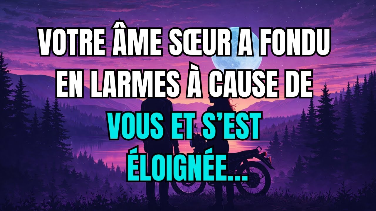 Les anges disent que Votre âme sœur a fondu en larmes à cause de vous et s’est éloignée…
