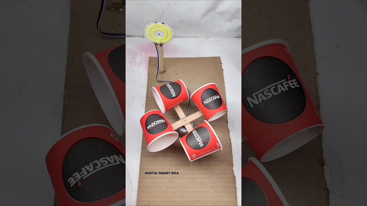 DC Motor as Wind Generator! 😲