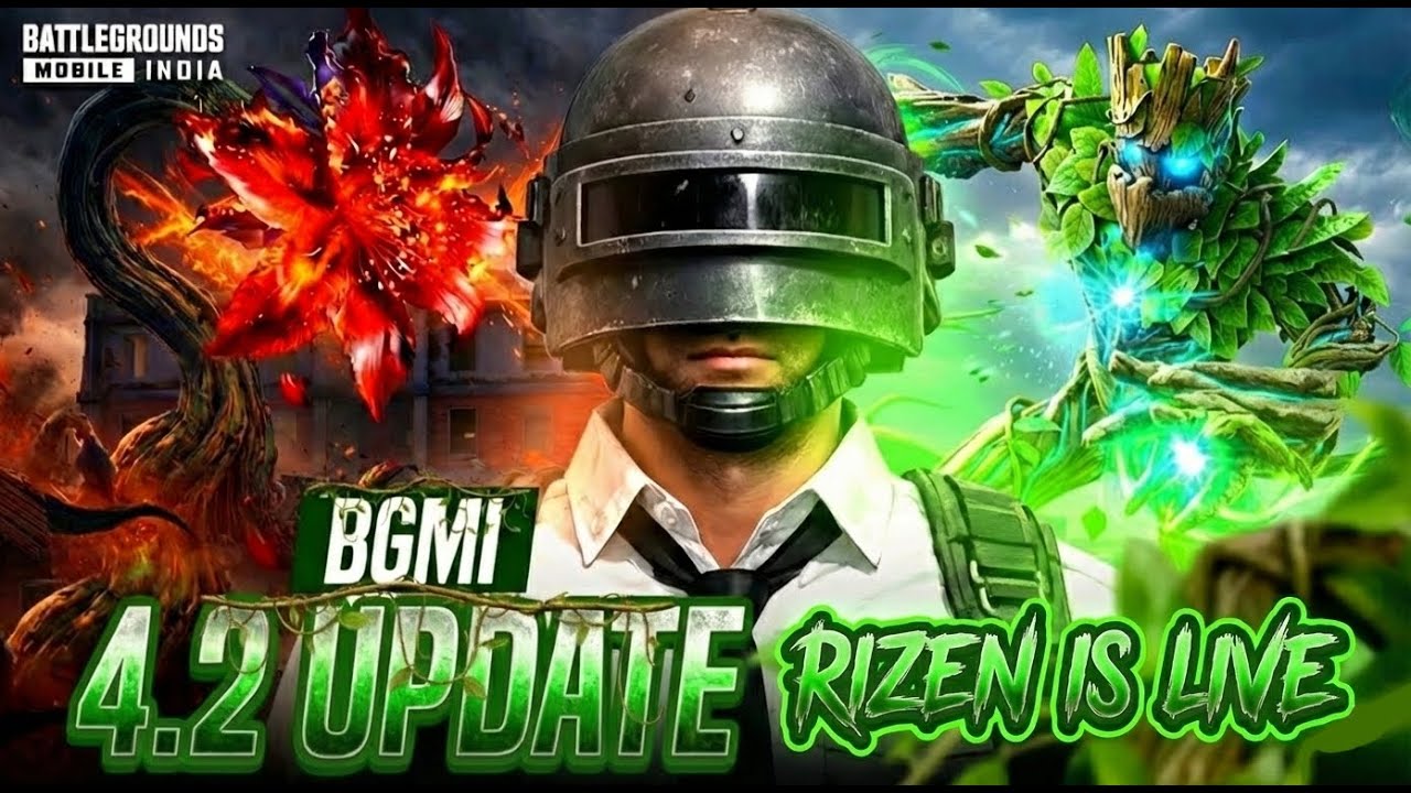 🔴 LIVE BGMI 4.2 UPDATE 🔥 New Features | Rank Push | Fun & OP Gameplay!