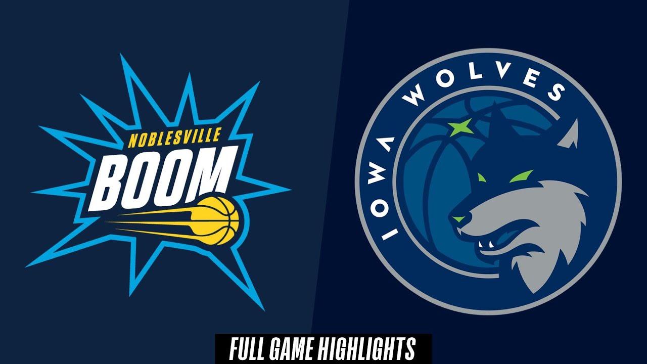 Noblesville Boom vs. Iowa Wolves - Game Highlights