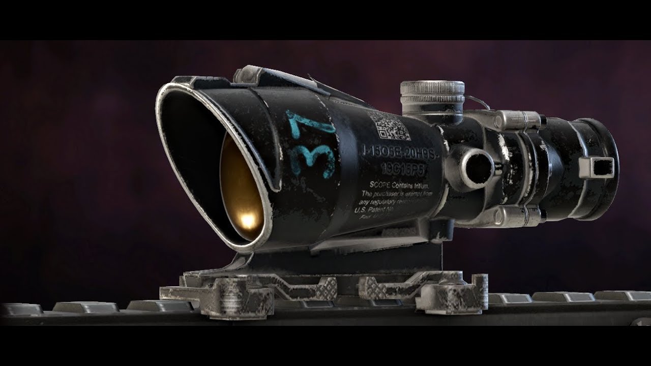 How 2 use a ACOG sight