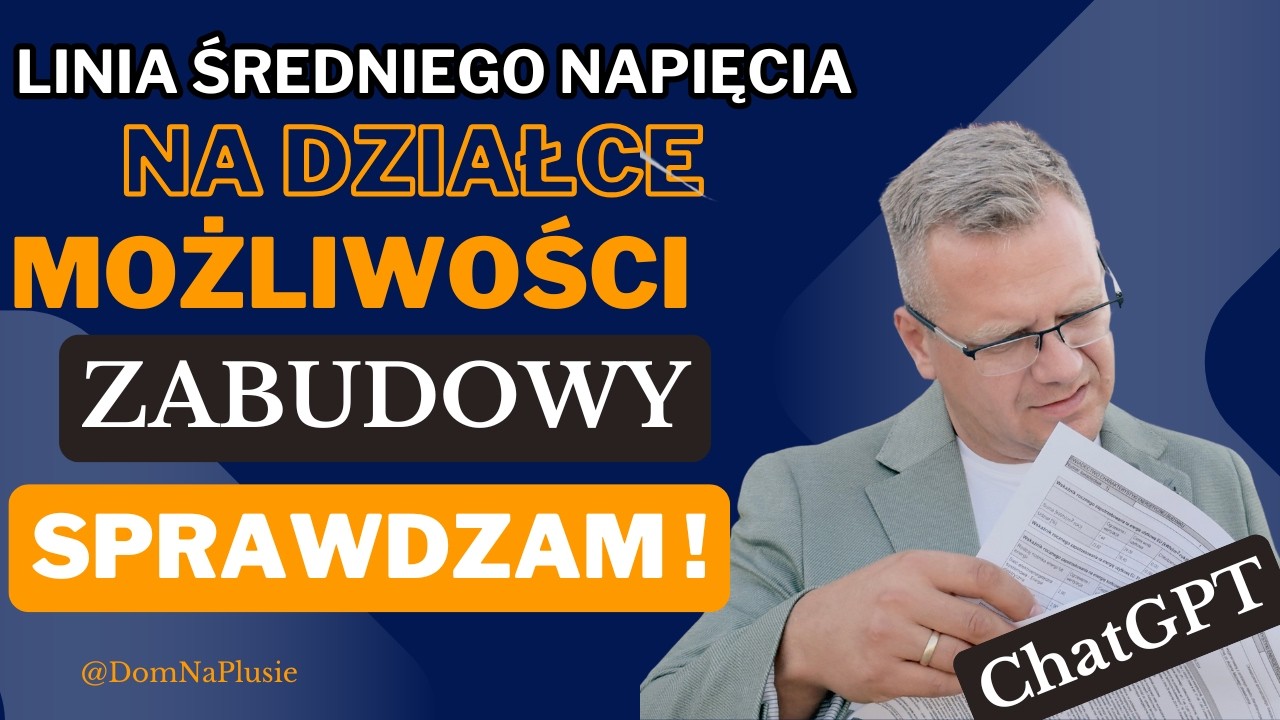 🔥 LINIA ŚREDNIEGO NAPIĘCIA na działce - PRAWDA o możliwościach zabudowy! Analiza dla subskrybenta