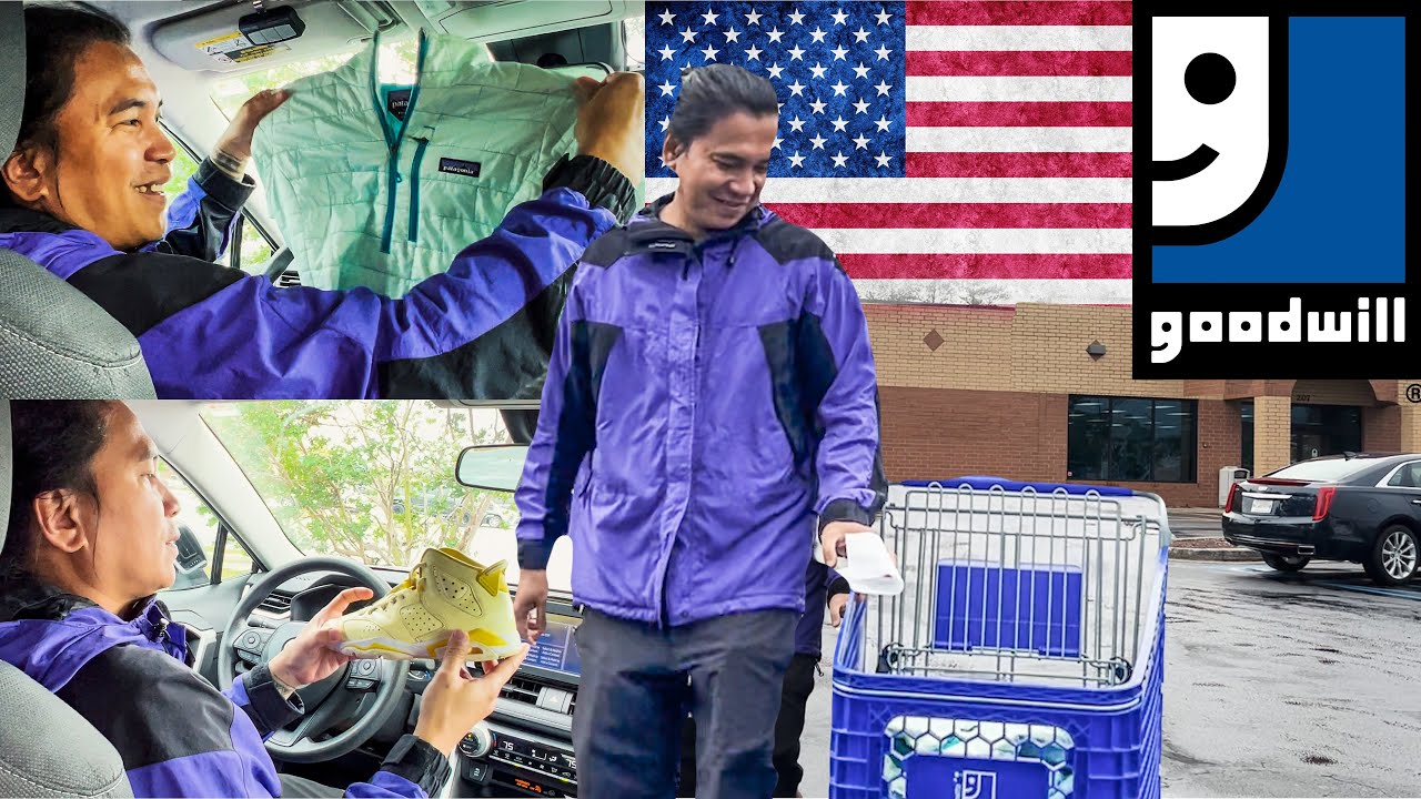 What we Found at Goodwill! as a New Filipino Immigrant in the USA! Goodwill Thrifting EB3-Visa
