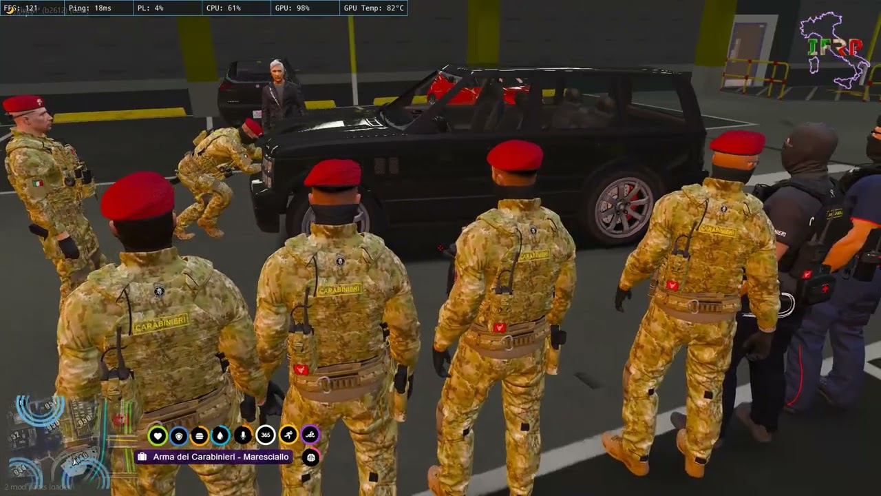IFRP - ITALY FULL RP - Non corri? Sposta l'auto del Generale!