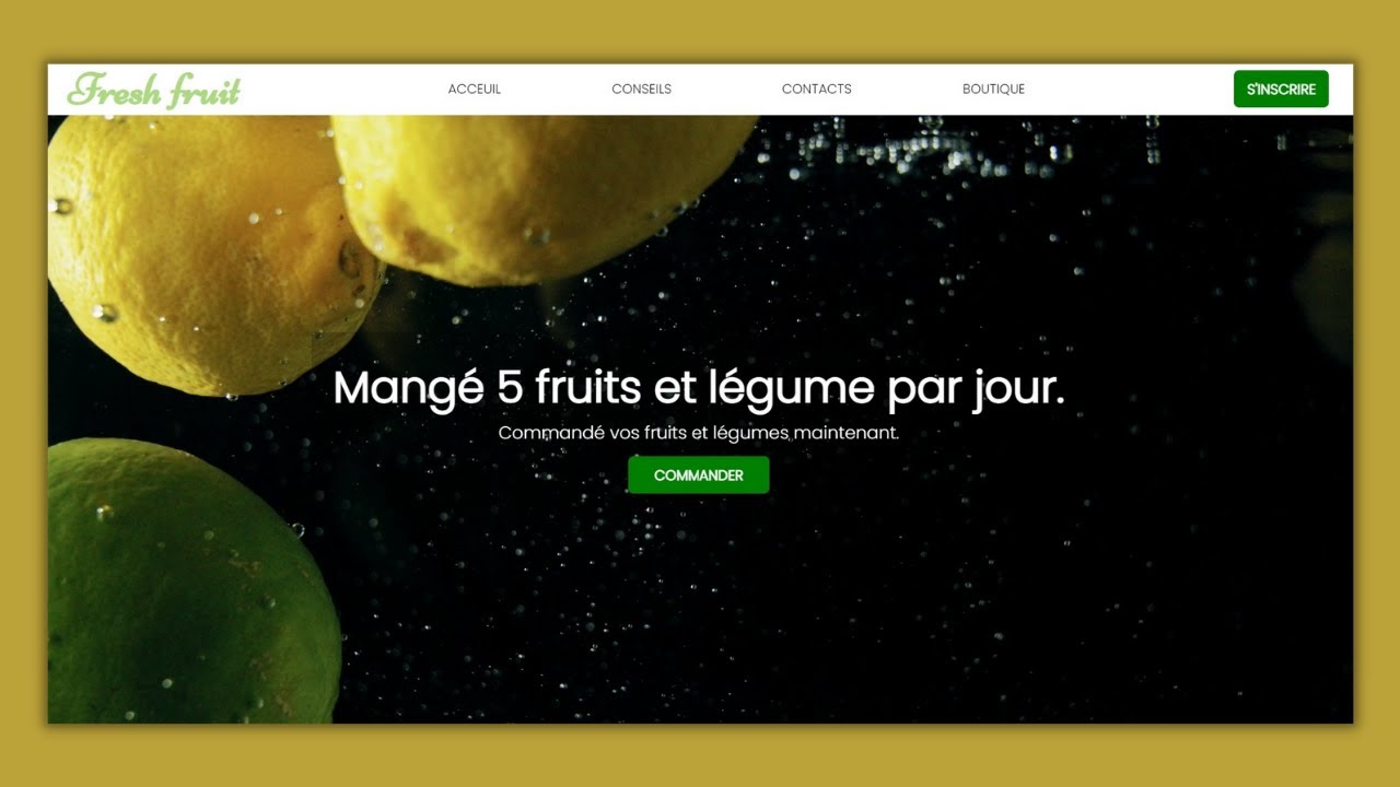 Fond Vidéo sur une Page avec du HTML/CSS Uniquement.