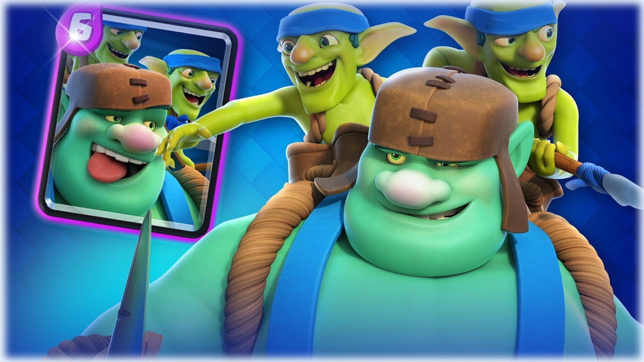 EL MEJOR MAZO CON LA NUEVA CARTA *DUENDE GIGANTE* de Clash Royale - WithZack