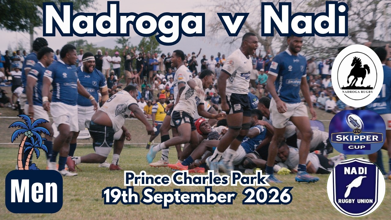 Nadroga Vs Nadi - MEN - Round 8 Skipper Cup - 19th September 2026 #rugby