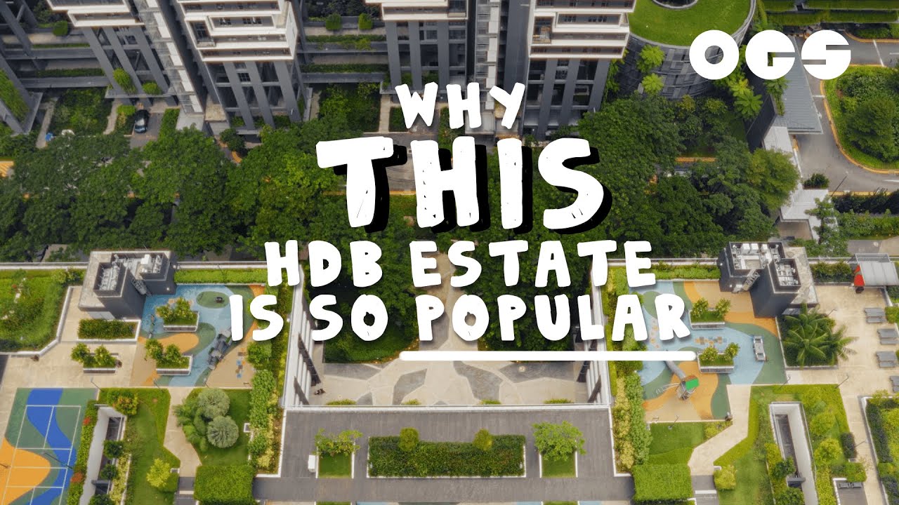 Как стать ближе к природе в жилом комплексе HDB Estates в Сингапуре