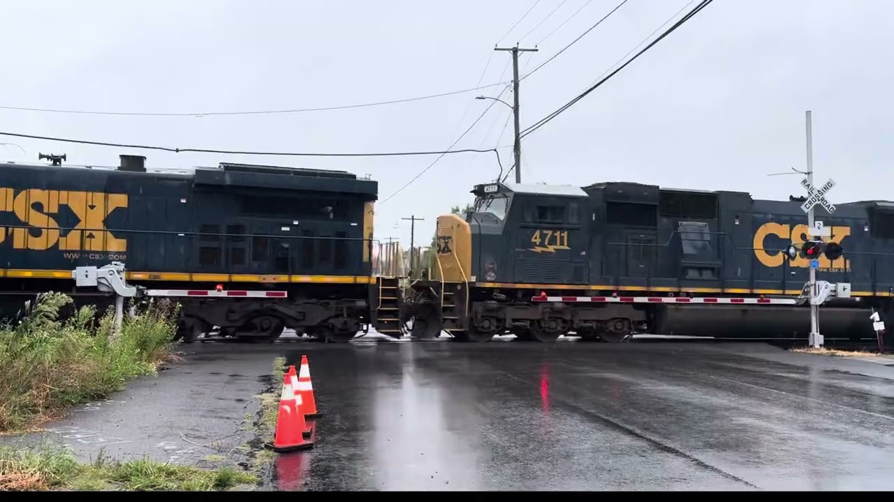 CSX trains in August! Upstate  NY