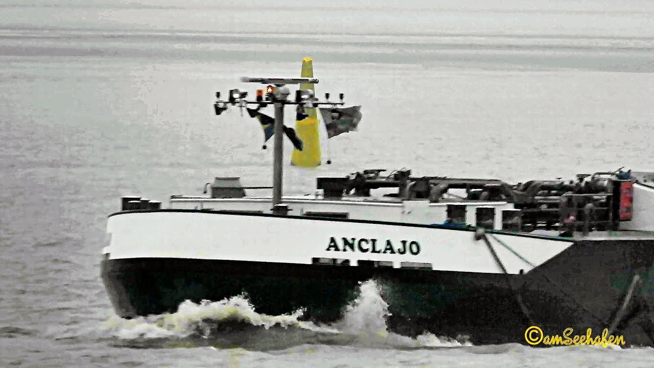 Bergfahrt Binnentanker TMS ANCLAJO Emden PD2735 MMSI 244700618 inland tanker