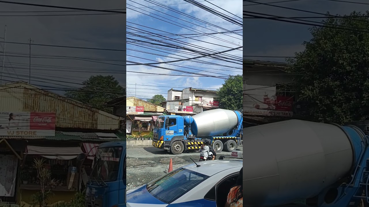 Omnico cement truck #shorts #youtubeshortvideo #satisfying #viral