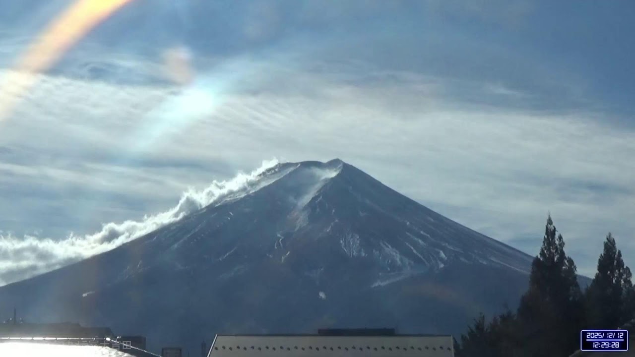 富士山ライブカメラ富士吉田 のライブ配信