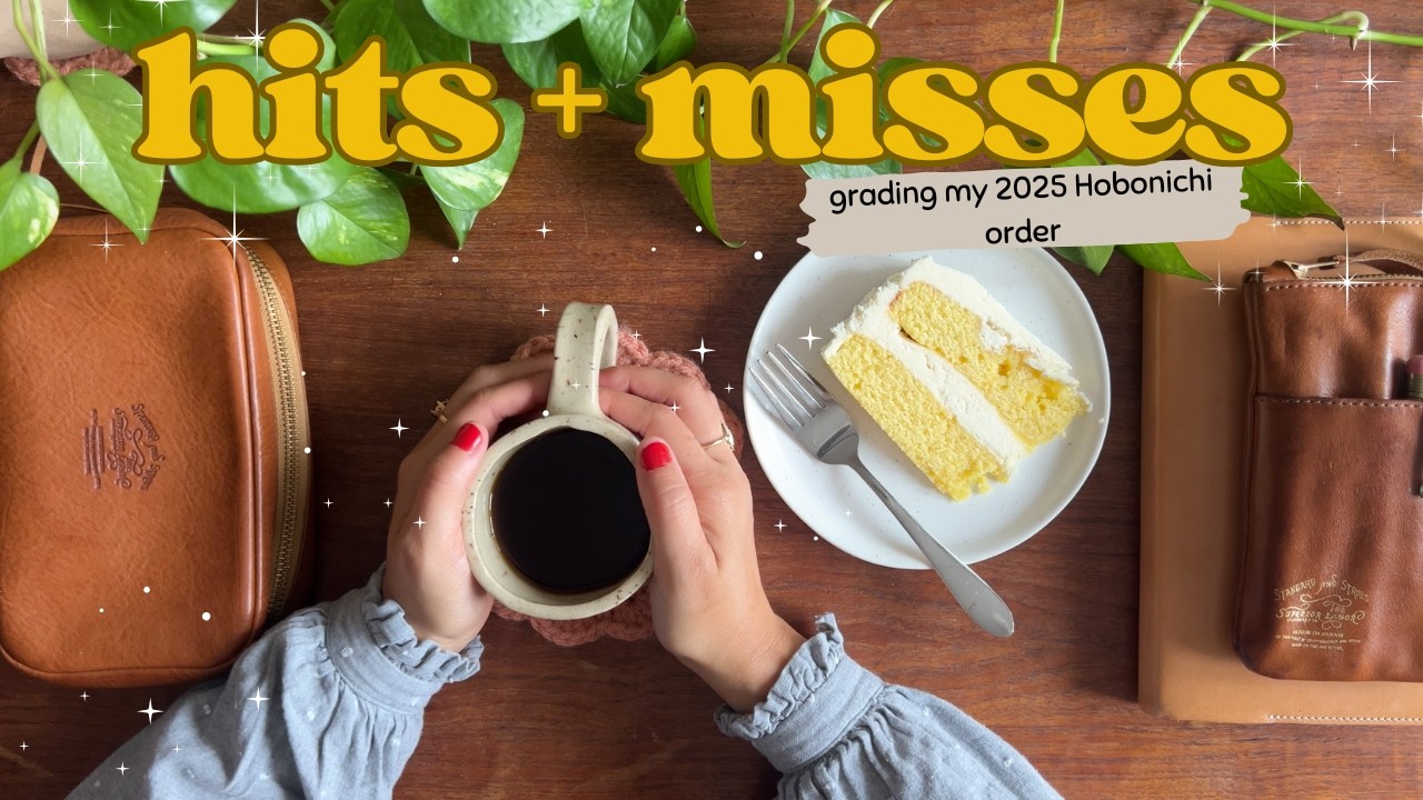 📝 Hobonichi 2025: what worked, what didn’t 🌿 hits & misses