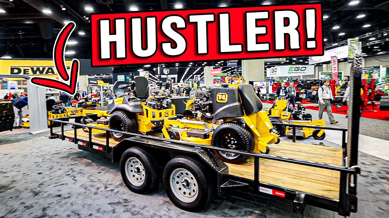 REVEALING Hustler Turf NEWEST Mowers From Equip 2024!