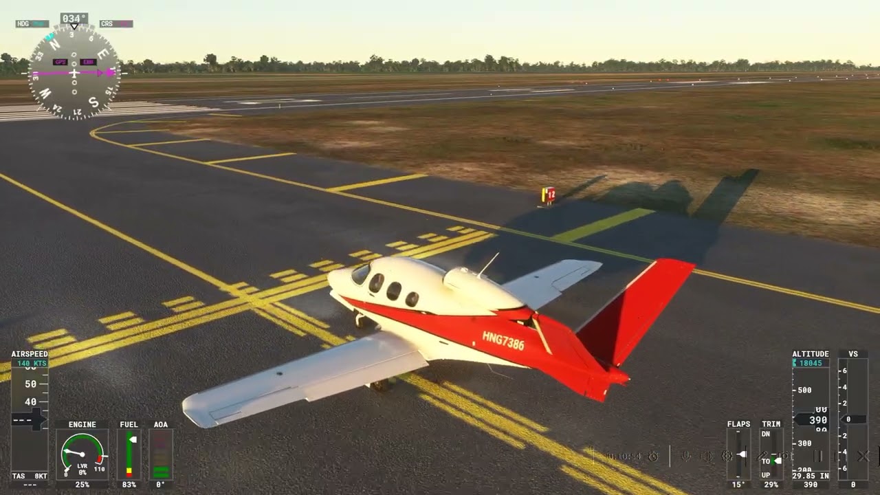 SBMO SBSV CIRRUS JET SHOW FLIGHT