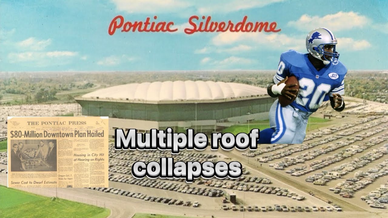 Мертвые стадионы №3: Pontiac Silverdome