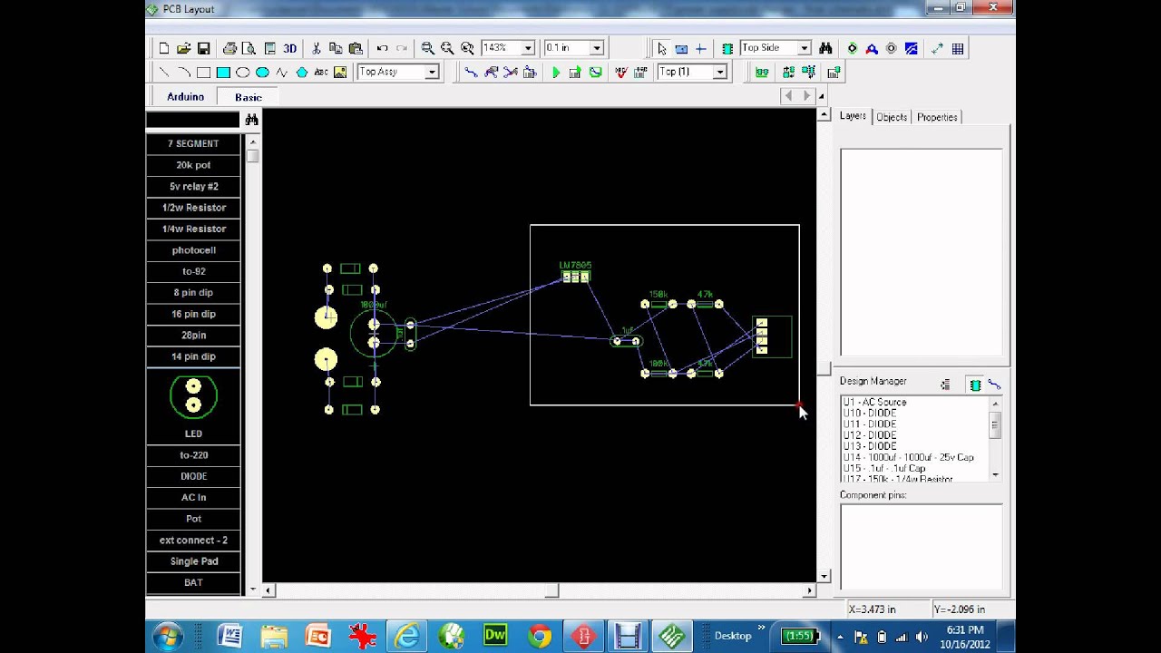 Diptrace - PCB Layout Tutorial