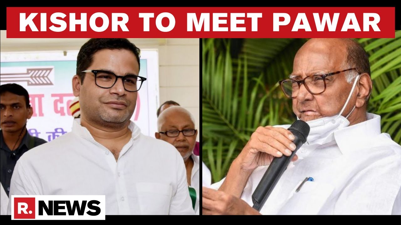 Mumbai: Prashant Kishor To Visit NCP Chief Sharad Pawar At His Residence At 11 AM