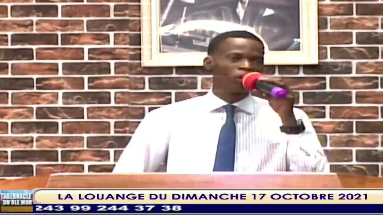 LA LOUANGE DU DIMANCHE 17 OCTOBRE 2021
