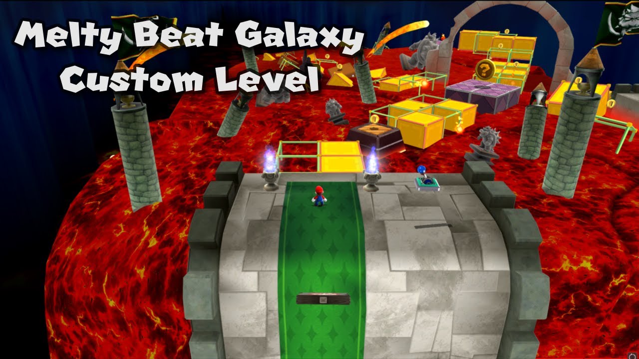 Super Mario Galaxy 2 Custom Level: Melty Beat Galaxy