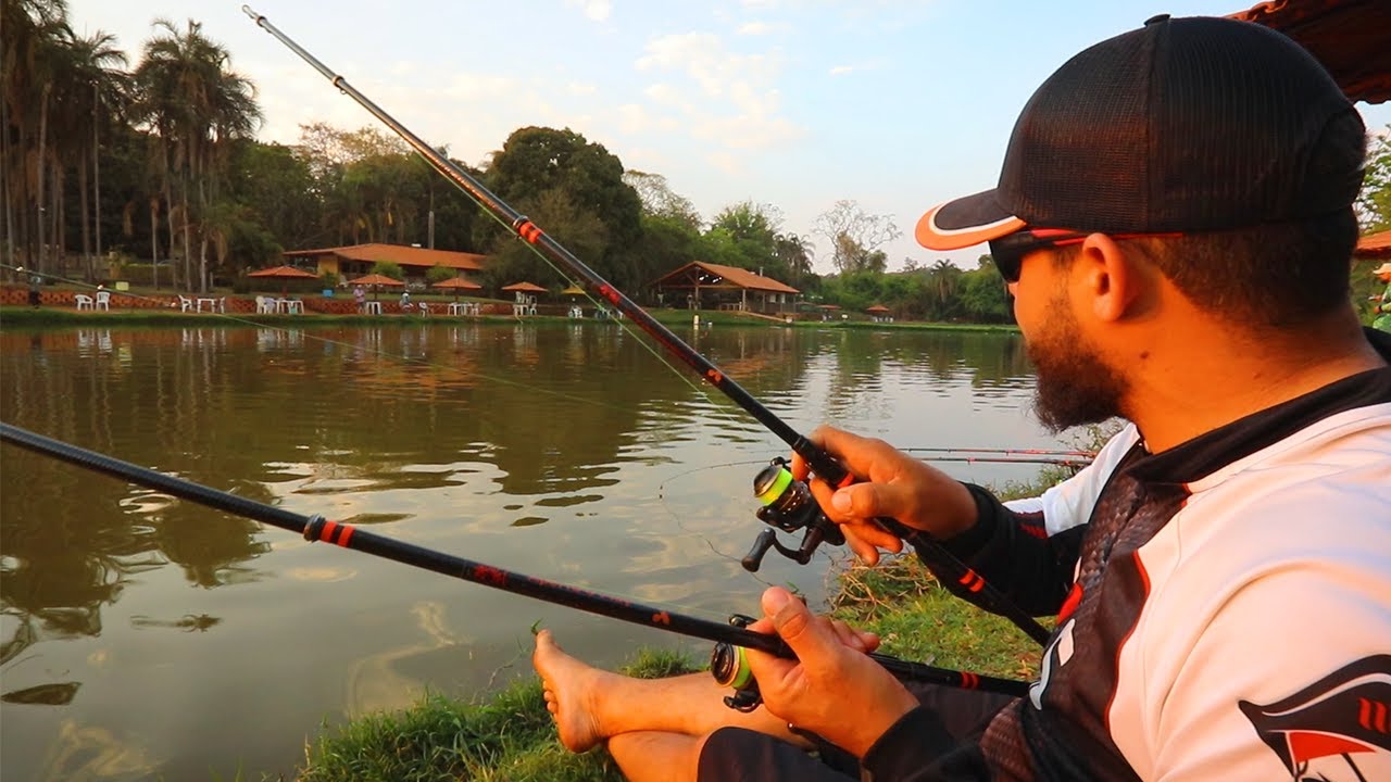 MELHOR PESQUEIRO PARA ULTRALIGHT EM GOIÁS - Tambas - Pirararas ENORMES e Curimbas